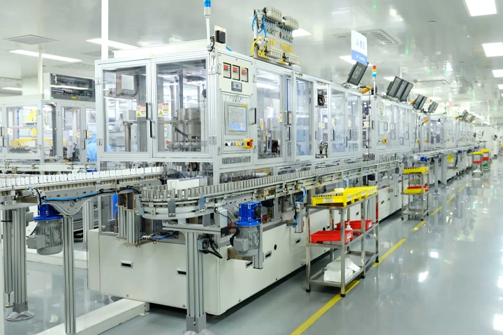 Automated Battery Assembly Line: Qhov Chaw Ua Haujlwm Txuag Ua Haujlwm Los Ntawm