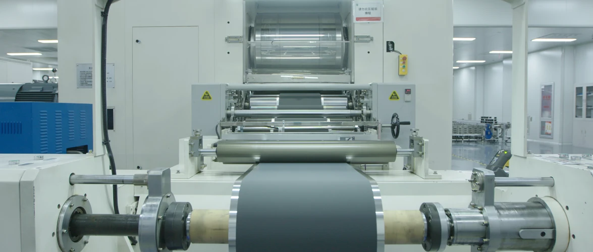 calendering machine designed for dry electrode film formation calendering machine designed for dry electrode film formation